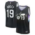 Ace Bailey Utah Jazz Fanatics Youth 2025 NBA Draft First Round Pick Fast Break Replica Jersey - Statement Edition - Black | Fan Gear