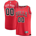 Chicago Bulls Fanatics Youth Fast Break Custom Replica Jersey Red - Icon Edition | NBA Fan Gear