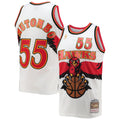 Dikembe Mutombo Atlanta Hawks Mitchell & Ness 1996/ 97 Hardwood Classics Swingman Jersey - White | NBA Fan Gear