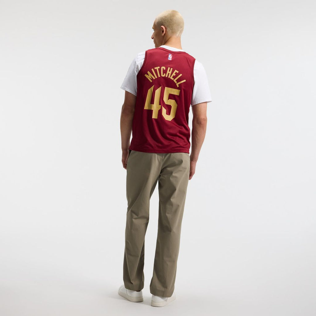 Donovan Mitchell Cleveland Cavaliers Fanatics Fast Break Replica Jersey - Icon Edition - Wine | NBA Fan Gear