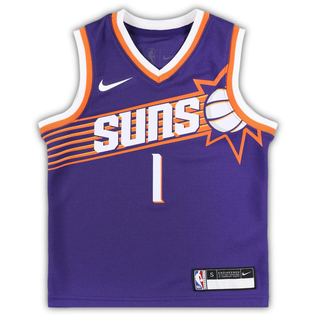 Devin Booker Phoenix Suns Nike Preschool Swingman Player Jersey - Icon Edition - Purple | NBA Fan Gear