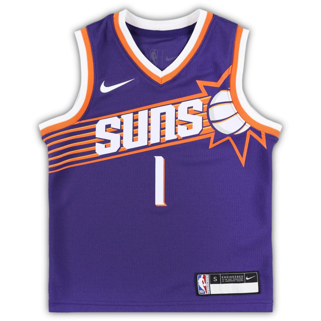 Devin Booker Phoenix Suns Nike Preschool Swingman Player Jersey - Icon Edition - Purple | NBA Fan Gear