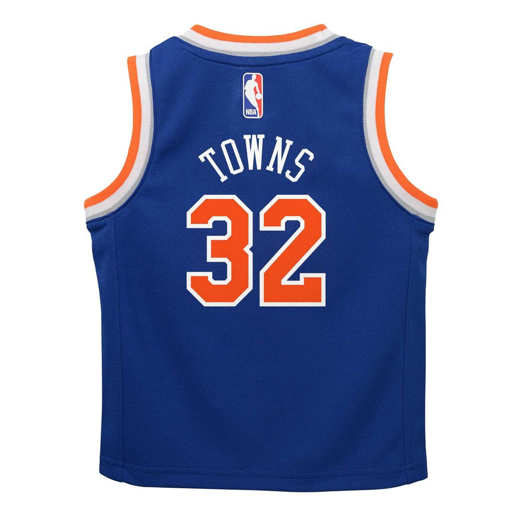 Karl-Anthony Towns New York Knicks Nike Toddler Replica Swingman Jersey - Blue - Icon Edition | NBA Fan Gear