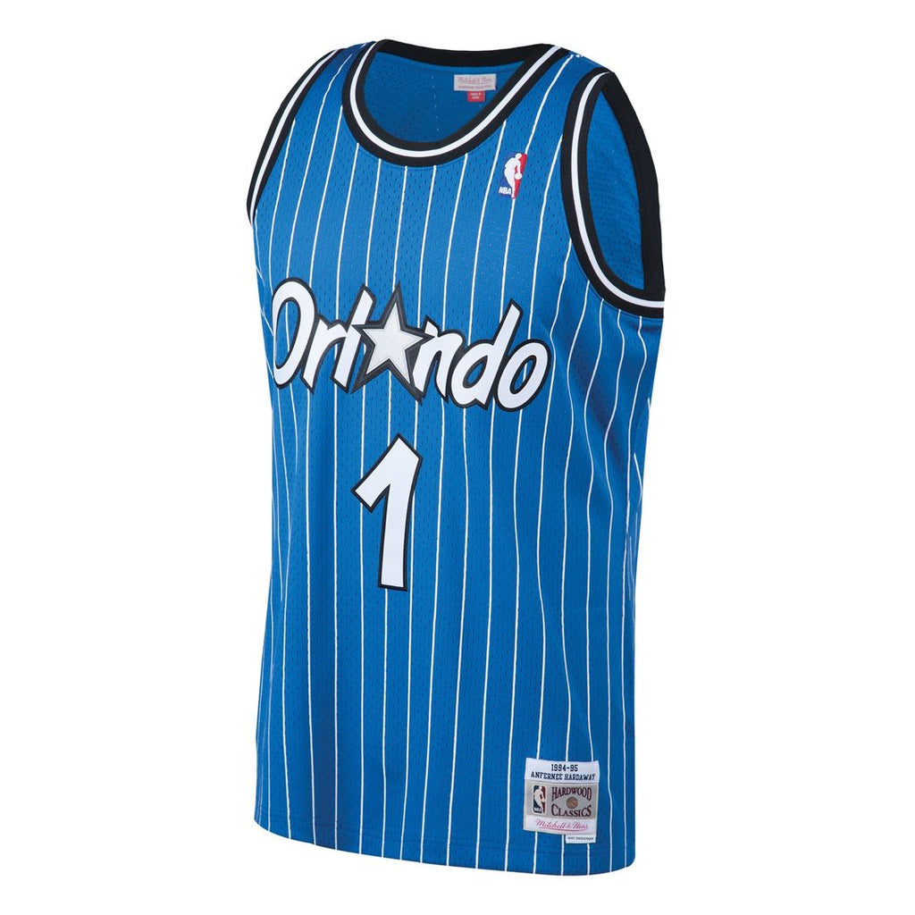 Penny Hardaway Orlando Magic Mitchell & Ness 1994/ 95 Hardwood Classics Swingman Jersey - Blue | NBA Fan Gear