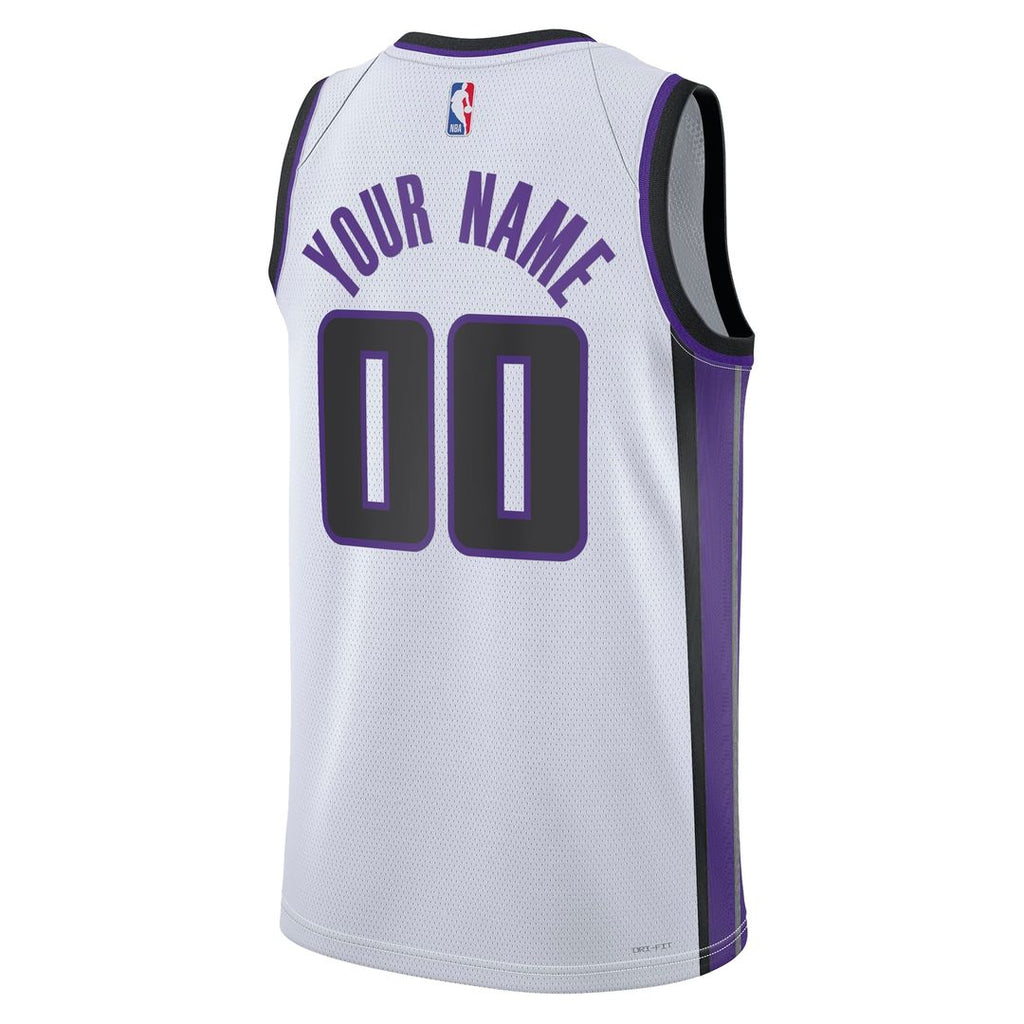 Sacramento Kings Nike Unisex Swingman Custom Jersey - Icon Edition - Black | NBA Fan Gear