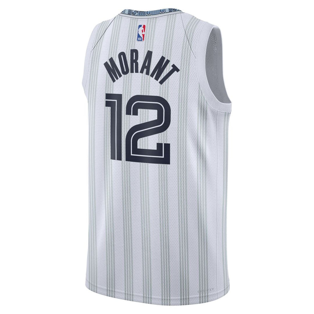 Ja Morant Memphis Grizzlies Nike Unisex 2025/ 26 Swingman Jersey - White - City Edition | NBA Fan Gear