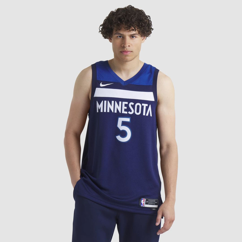 Anthony Edwards Minnesota Timberwolves Nike Unisex Swingman Jersey - Icon Edition - Navy | NBA Fan Gear