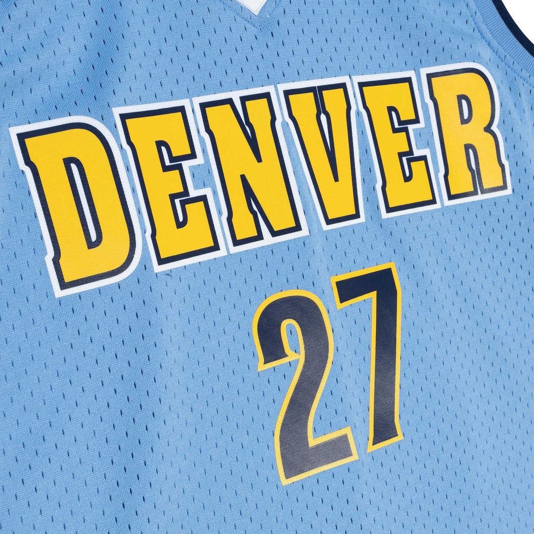 Jamal Murray Denver Nuggets Mitchell & Ness 2016/ 17 Throwback Swingman Jersey - Powder Blue | NBA Fan Gear