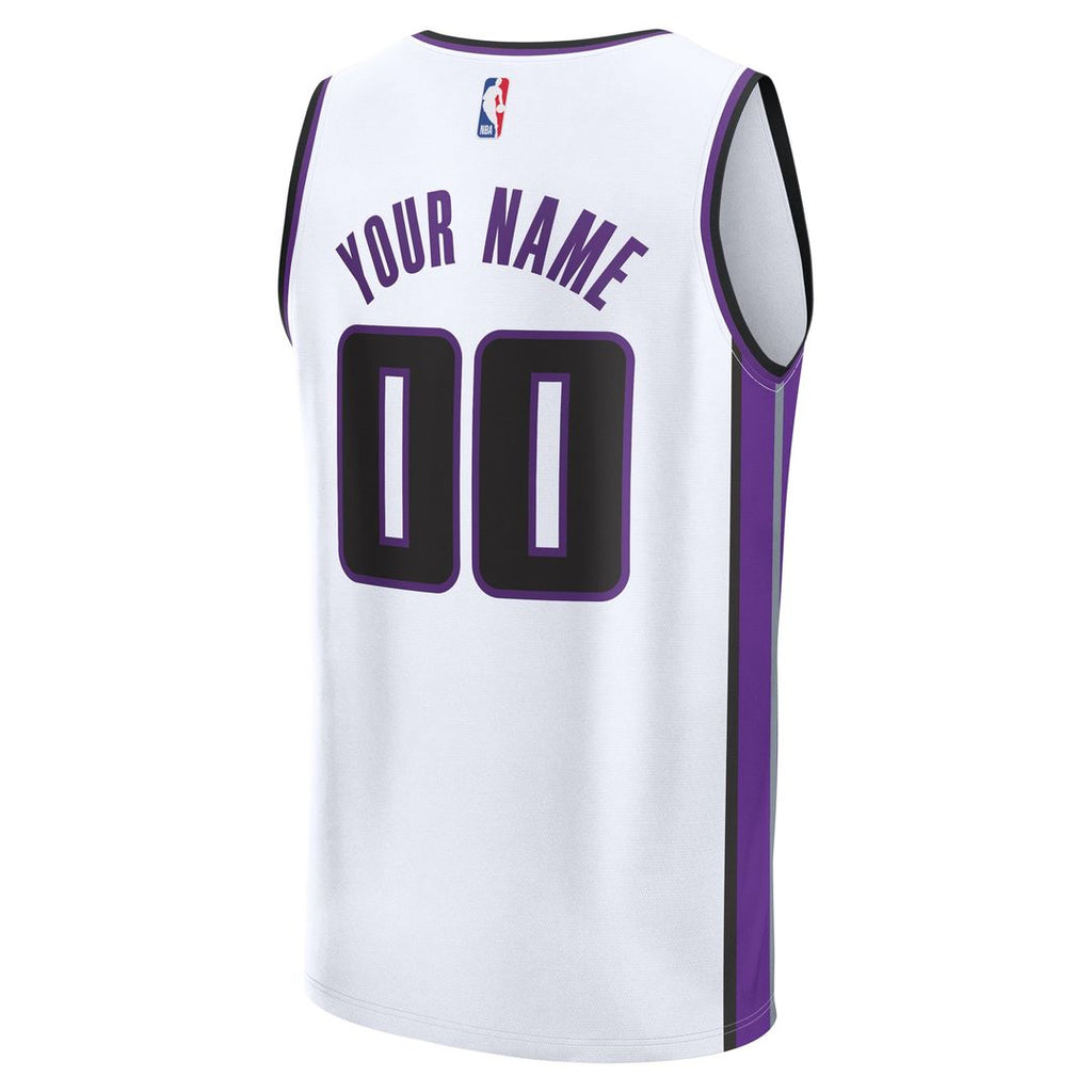 Sacramento Kings Fanatics Fast Break Custom Jersey - Statement Edition - Purple | NBA Fan Gear