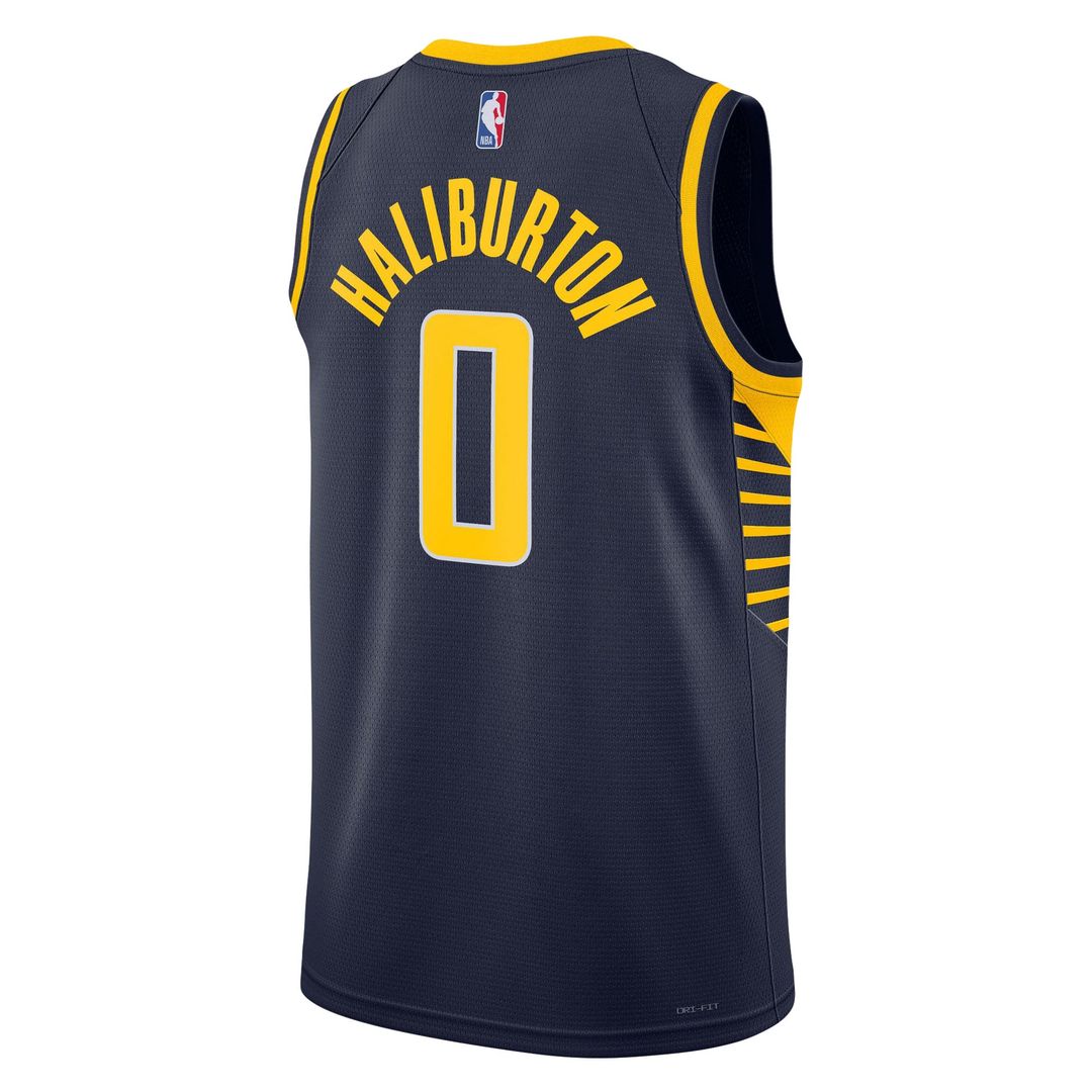 Tyrese Haliburton Indiana Pacers Nike Unisex Swingman Jersey - Icon Edition - Navy | NBA Fan Gear