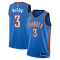 Jared McCain Oklahoma City Thunder Nike Unisex Swingman Jersey - Icon Edition - Blue | NBA Fan Gear