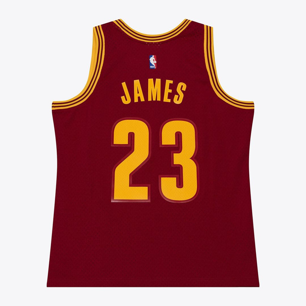 LeBron James Cleveland Cavaliers Mitchell & Ness 2015-16 Swingman Jersey - Wine | NBA Fan Gear