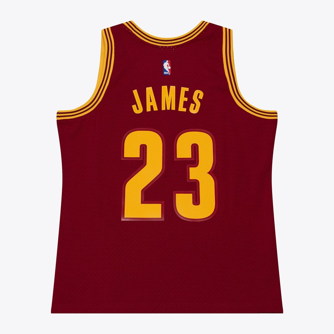 LeBron James Cleveland Cavaliers Mitchell & Ness 2015-16 Swingman Jersey - Wine | NBA Fan Gear