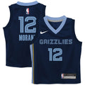 Ja Morant Memphis Grizzlies Nike Preschool Swingman Player Jersey - Icon Edition - Navy | NBA Fan Gear