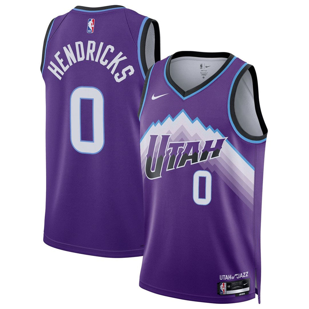 Taylor Hendricks Utah Jazz Nike Unisex Swingman Jersey - Icon Edition - Purple | NBA Fan Gear