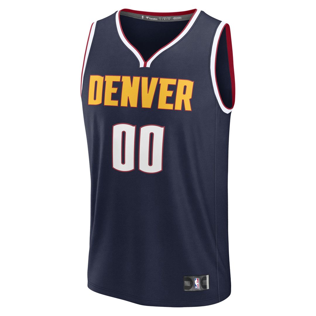 Denver Nuggets Fanatics Youth Fast Break Custom Replica Jersey - Blue - Statement Edition | NBA Fan Gear