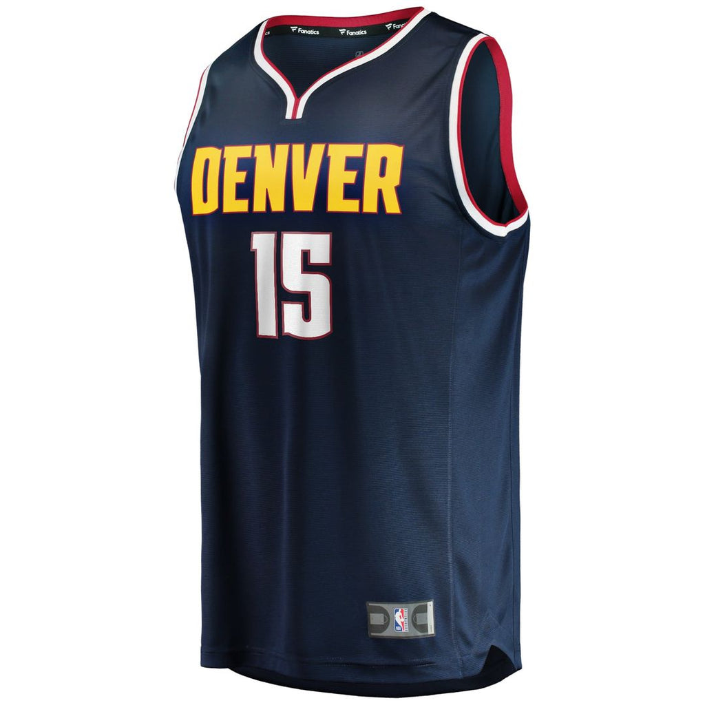 Nikola Jokic Denver Nuggets Fanatics Fast Break Player Jersey - Icon Edition - Navy | NBA Fan Gear