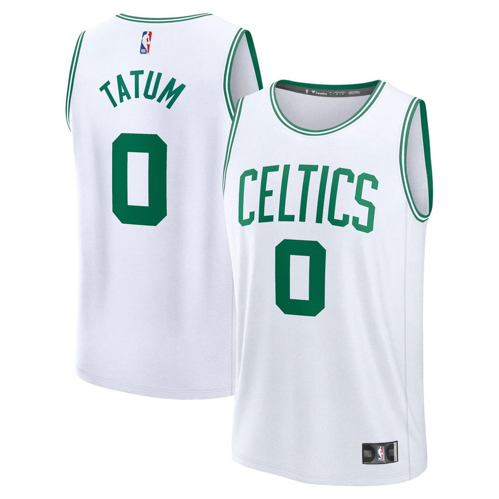 Jayson Tatum Boston Celtics Fanatics Fast Break Replica Player Jersey - Association Edition - White | NBA Fan Gear