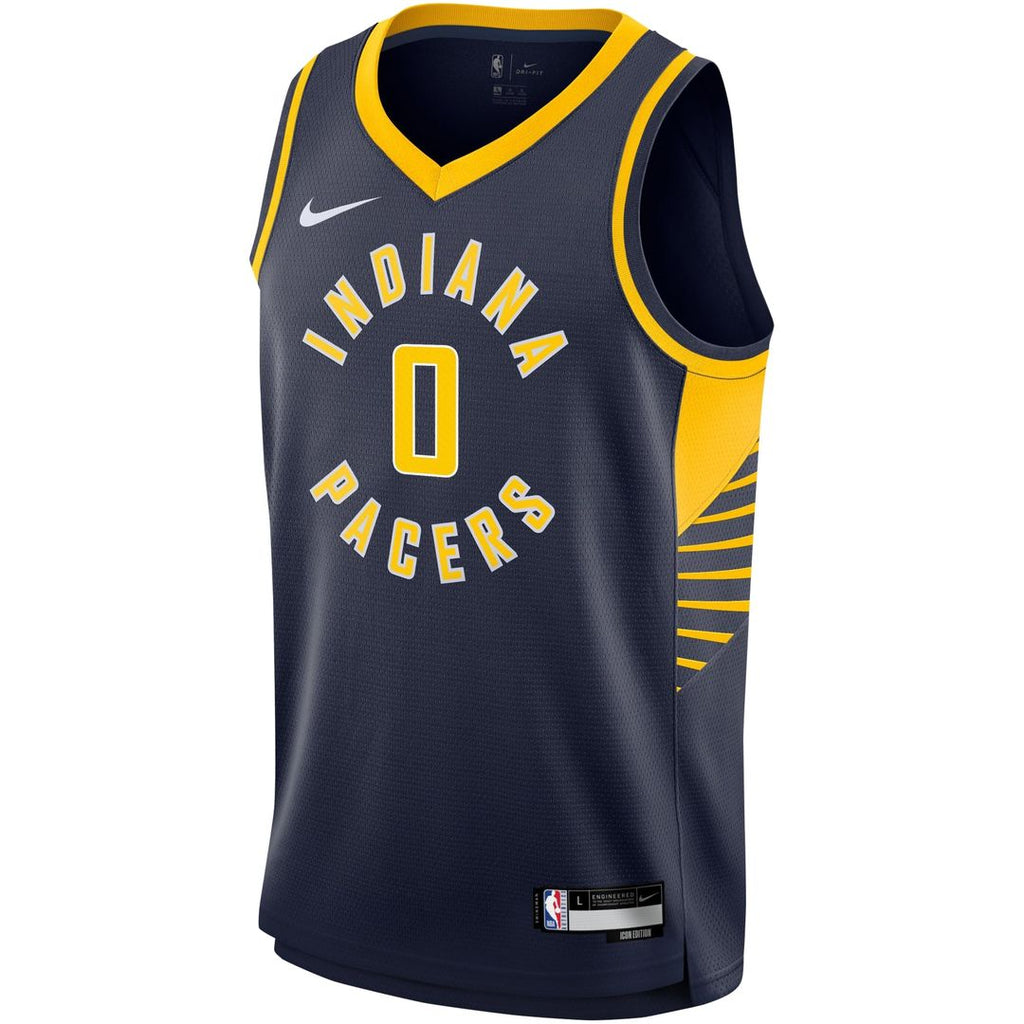 Tyrese Haliburton Indiana Pacers Nike Youth Swingman Jersey - Icon Edition - Navy | NBA Fan Gear