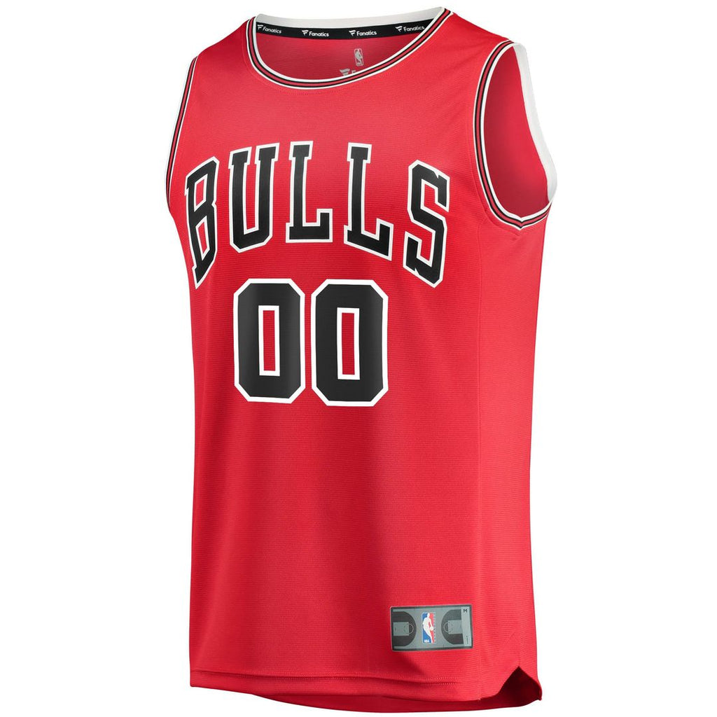 Chicago Bulls Fanatics Youth Fast Break Custom Replica Jersey Red - Icon Edition | NBA Fan Gear