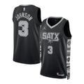 Keldon Johnson San Antonio Spurs Jordan Brand Unisex Swingman Jersey - Statement Edition - Black | NBA Fan Gear