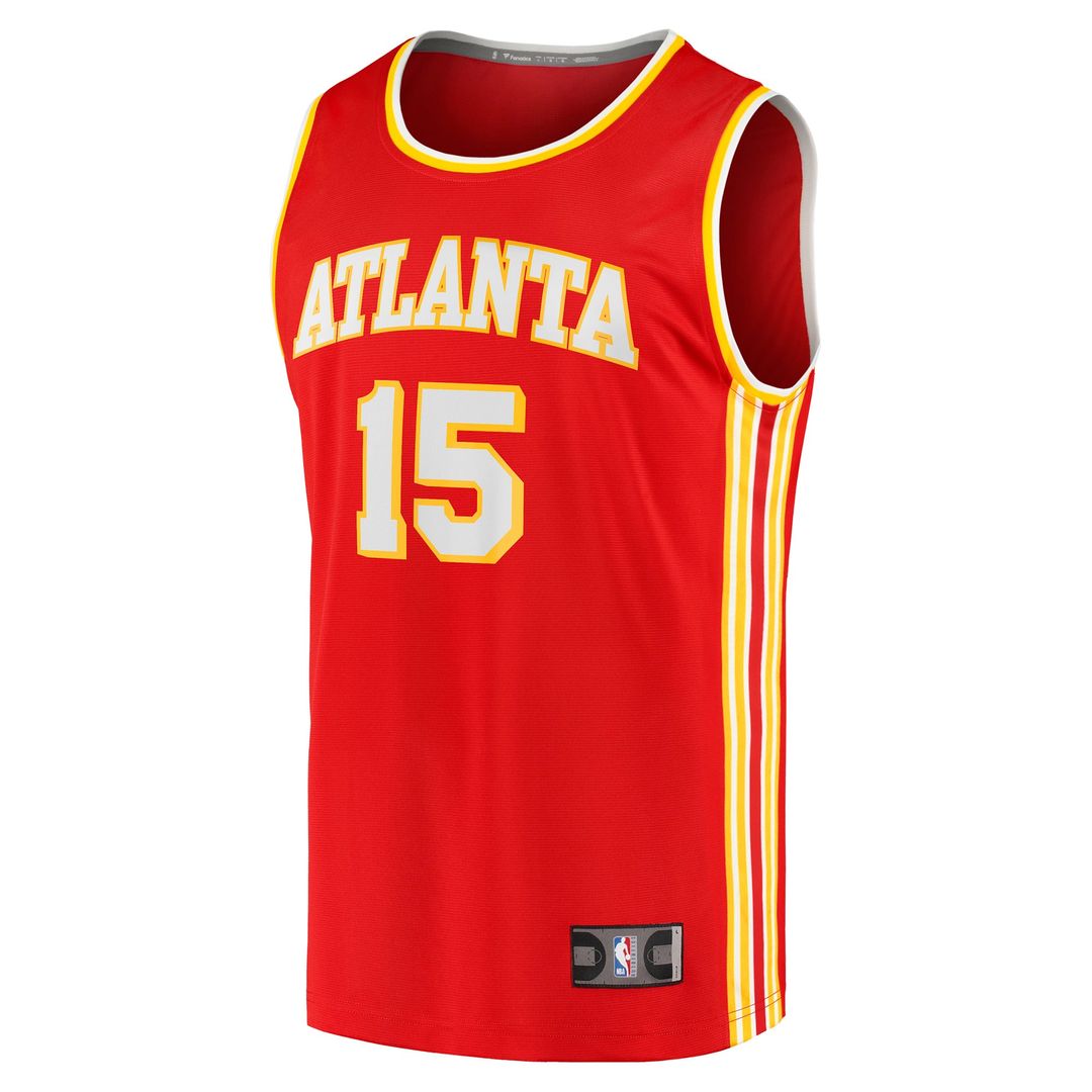 Clint Capela Atlanta Hawks Fanatics 2021/ 22 Fast Break Replica Jersey - Icon Edition - Red | NBA Fan Gear