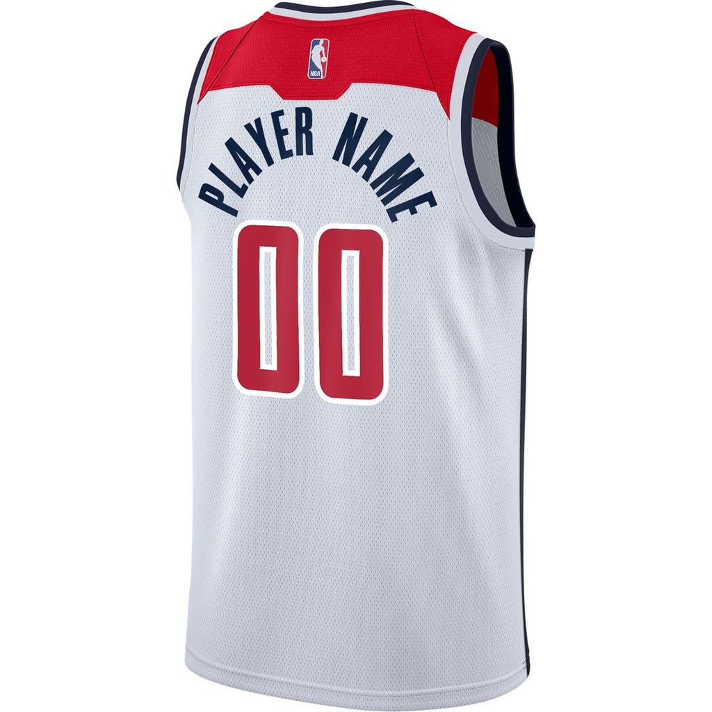Washington Wizards Nike 2020/ 21 Swingman Custom Jersey - Association Edition - White | NBA Fan Gear