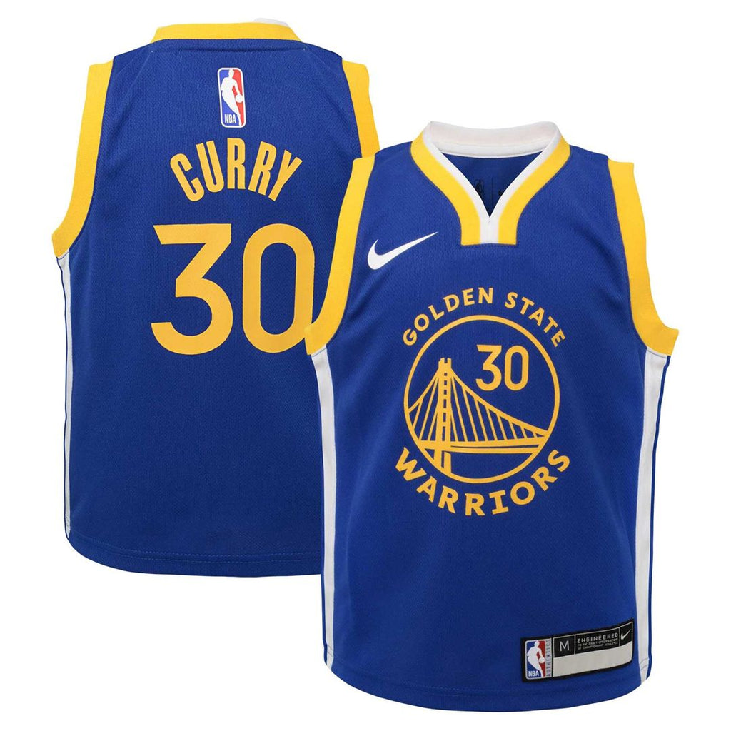 Stephen Curry Golden State Warriors Nike Preschool Dri-FIT Swingman Player Jersey - Icon Edition - Royal | NBA Fan Gear