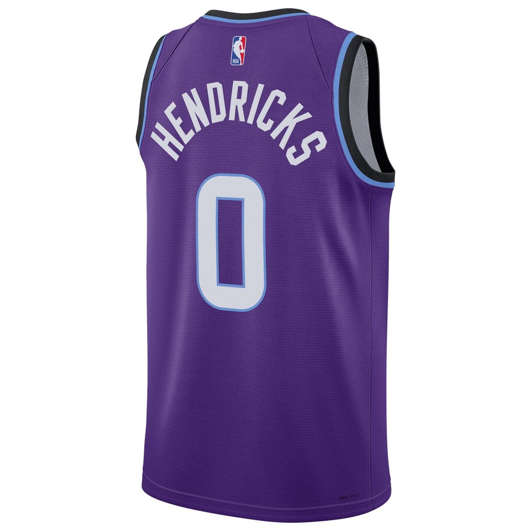 Taylor Hendricks Utah Jazz Nike Unisex Swingman Jersey - Icon Edition - Purple | NBA Fan Gear