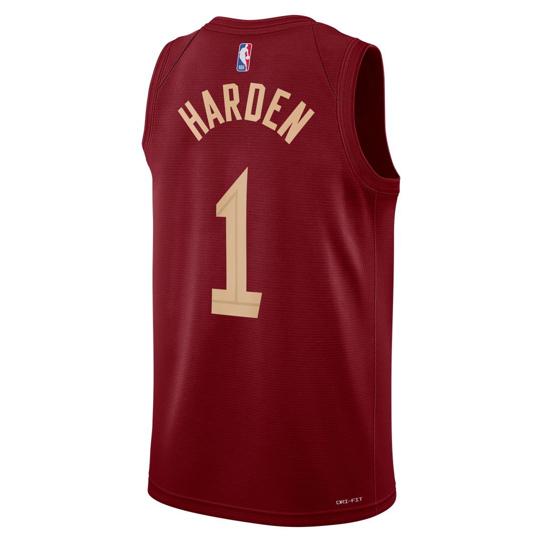 James Harden Cleveland Cavaliers Nike Unisex Swingman Jersey - Icon Edition - Wine | NBA Fan Gear