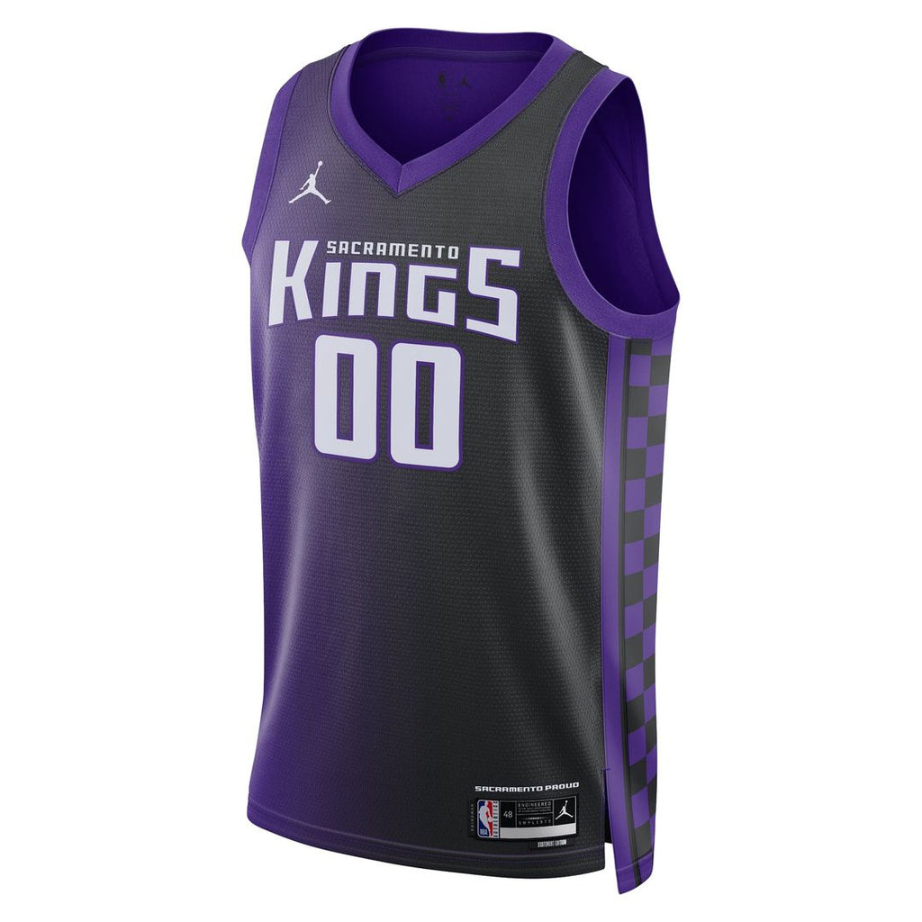 Sacramento Kings Jordan Brand Unisex Swingman Custom Jersey - Statement Edition - Purple | NBA Fan Gear