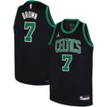 Jaylen Brown Boston Celtics Jordan Brand Youth Swingman Jersey - Statement Edition - Black | NBA Fan Gear