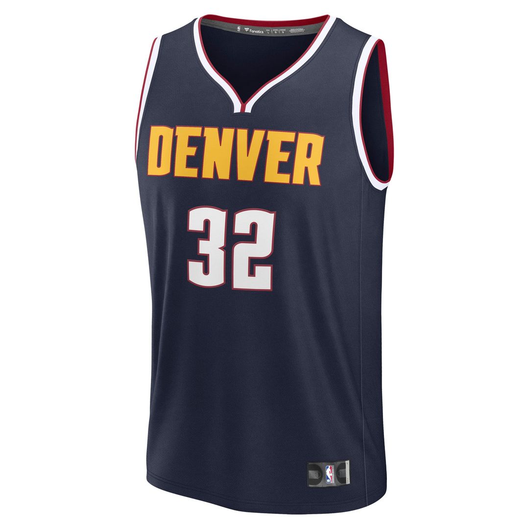 Aaron Gordon Denver Nuggets Fanatics Fast Break Replica Player Jersey - Icon Edition - Navy | NBA Fan Gear