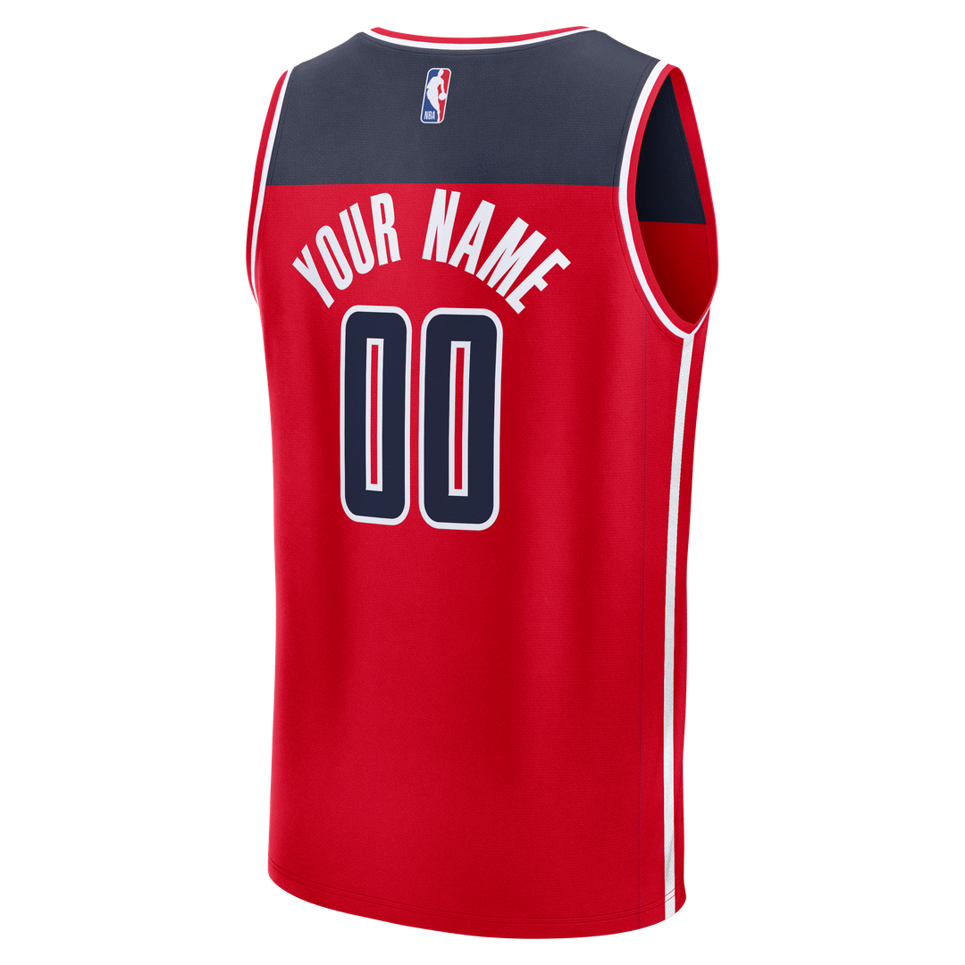 Washington Wizards Fanatics Fast Break Custom Jersey - Statement Edition - Navy | NBA Fan Gear