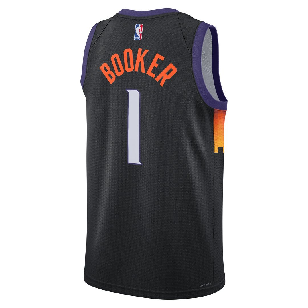 Devin Booker Phoenix Suns Nike Unisex 2025/ 26 Swingman Jersey - Black - City Edition | NBA Fan Gear