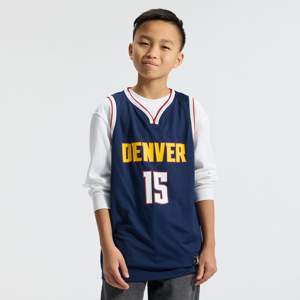 Nikola Jokic Denver Nuggets Fanatics Youth Fast Break Replica Player Jersey - Icon Edition - Navy | NBA Fan Gear