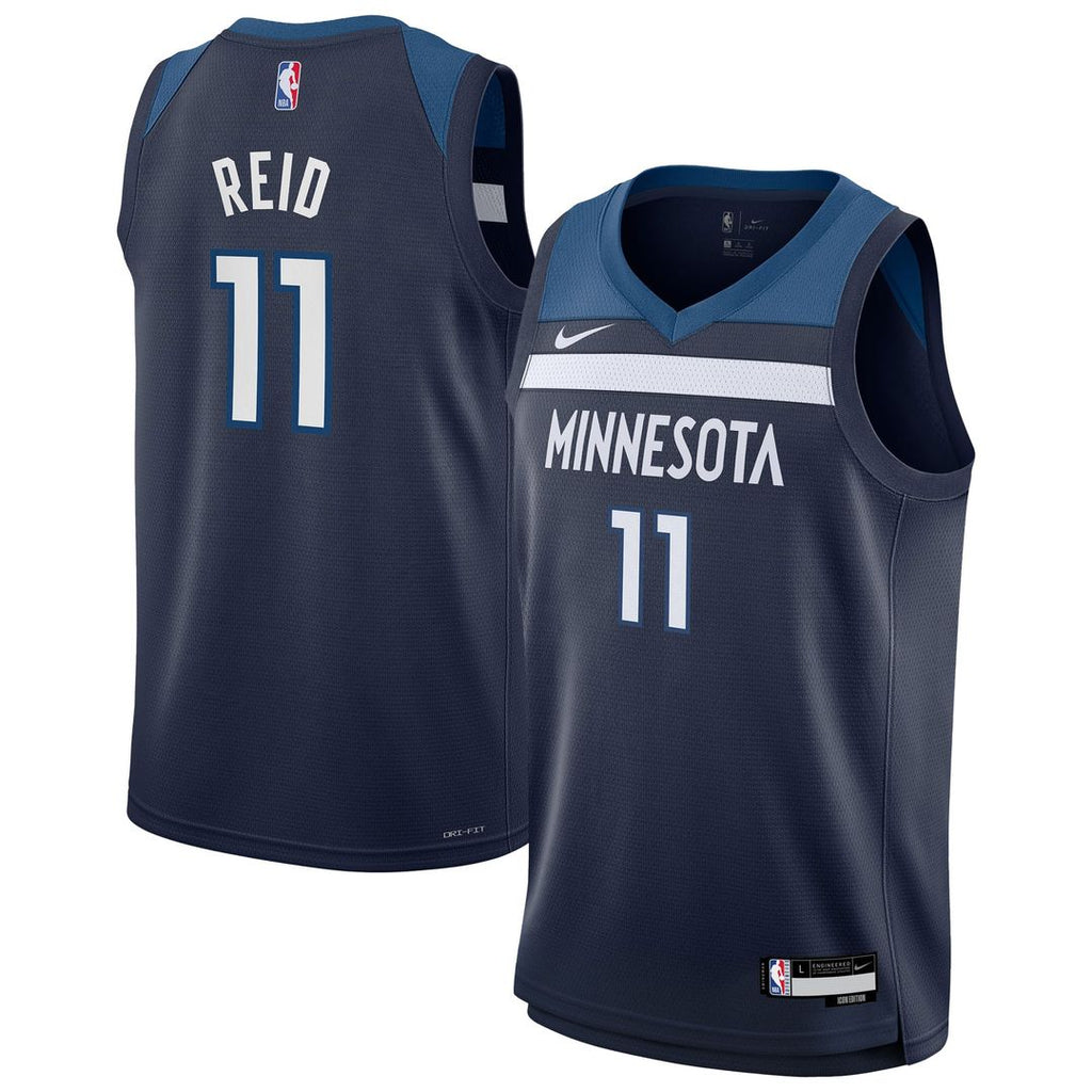 Naz Reid Minnesota Timberwolves Nike Youth Swingman Jersey - Icon Edition - Navy | NBA Fan Gear