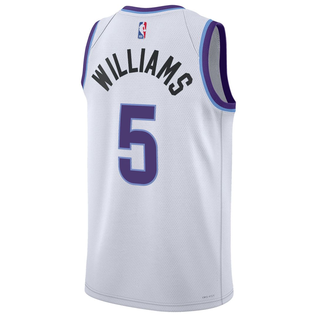 Cody Williams Utah Jazz Nike Unisex Swingman Jersey - Association Edition - White | NBA Fan Gear