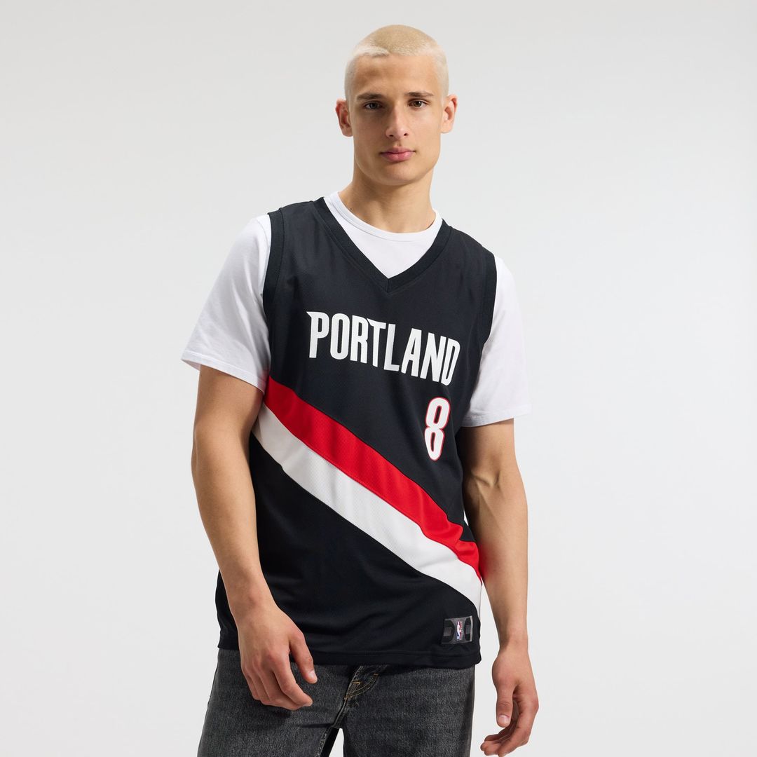 Deni Avdija Portland Trail Blazers Fanatics Fast Break Replica Jersey - Icon Edition - Black | NBA Fan Gear