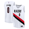 Damian Lillard Portland Trail Blazers Fanatics Youth Fast Break Replica Jersey - White - Association Edition | NBA Fan Gear