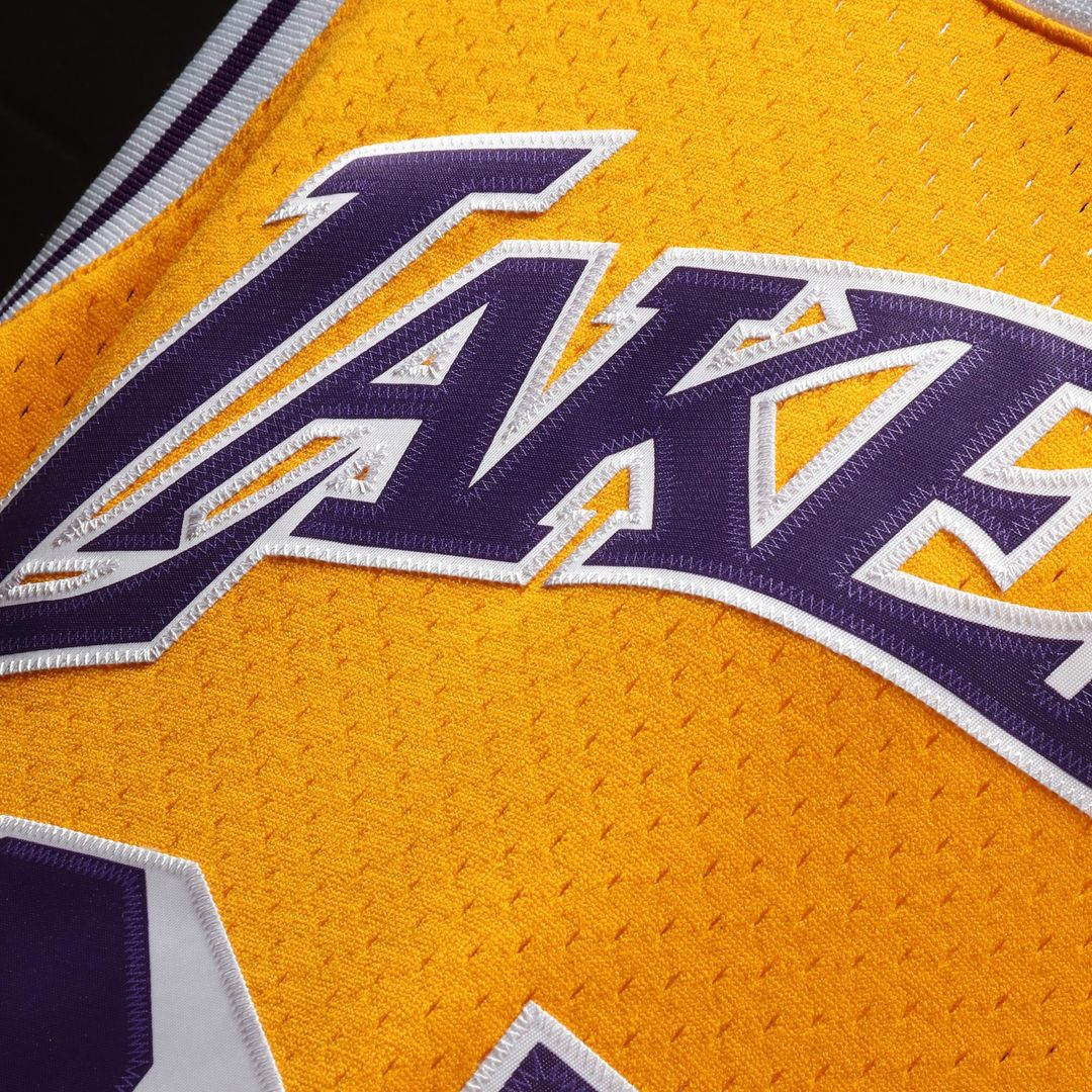 Magic Johnson Los Angeles Lakers Mitchell & Ness 1984/ 85 Hardwood Classics Swingman Jersey - Gold | NBA Fan Gear