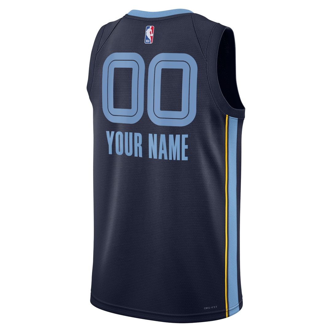 Memphis Grizzlies Nike Unisex Swingman Custom Jersey White - Association Edition | NBA Fan Gear