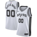 San Antonio Spurs Nike 2020/ 21 Swingman Custom Jersey - Association Edition - White | NBA Fan Gear