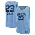 Cedric Coward Memphis Grizzlies Fanatics Fast Break Replica Player Jersey - Statement Edition - Light Blue | NBA Fan Gear