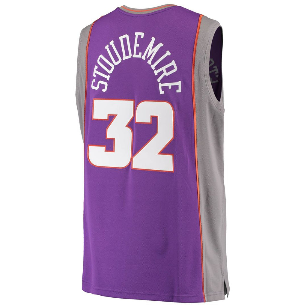 Amar'e Stoudemire Phoenix Suns Mitchell & Ness Hardwood Classics Authentic Jersey - Purple | NBA Fan Gear