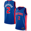 Cade Cunningham Detroit Pistons Nike Unisex Swingman Jersey - Icon Edition - Blue | NBA Fan Gear