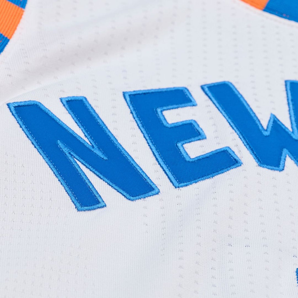 Carmelo Anthony New York Knicks Mitchell & Ness 2015-16 Hardwood Classics Authentic Jersey - White | NBA Fan Gear