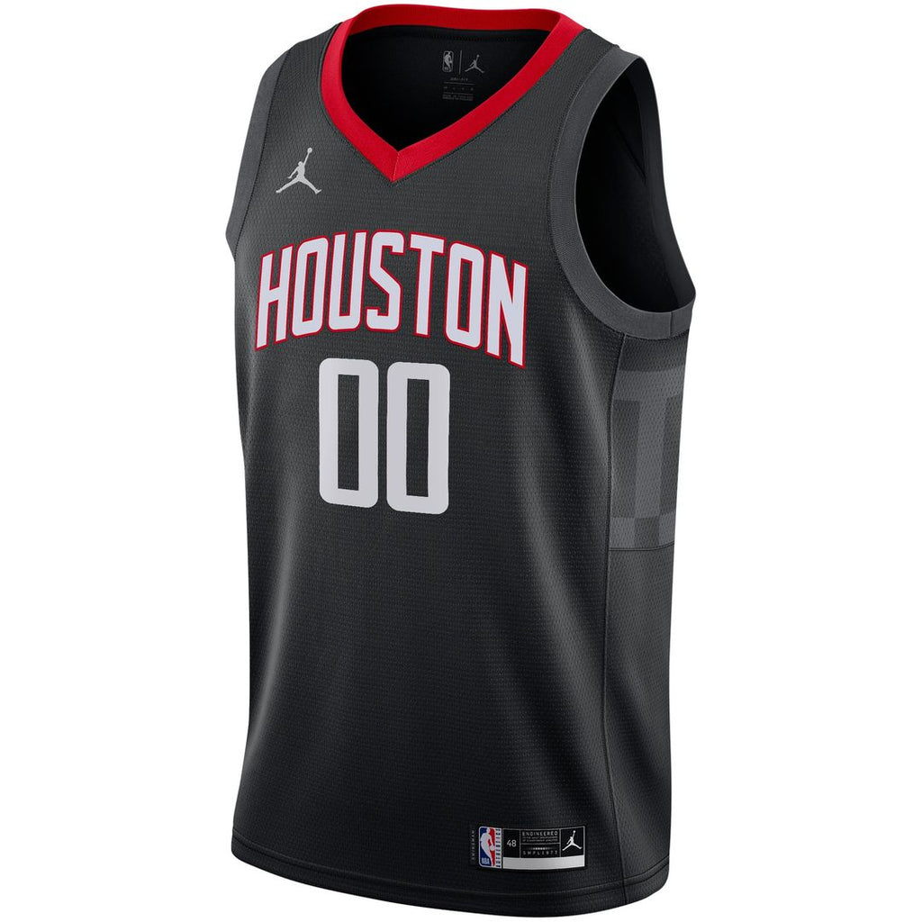 Houston Rockets Jordan Brand Swingman Custom Jersey - Statement Edition - Black | NBA Fan Gear