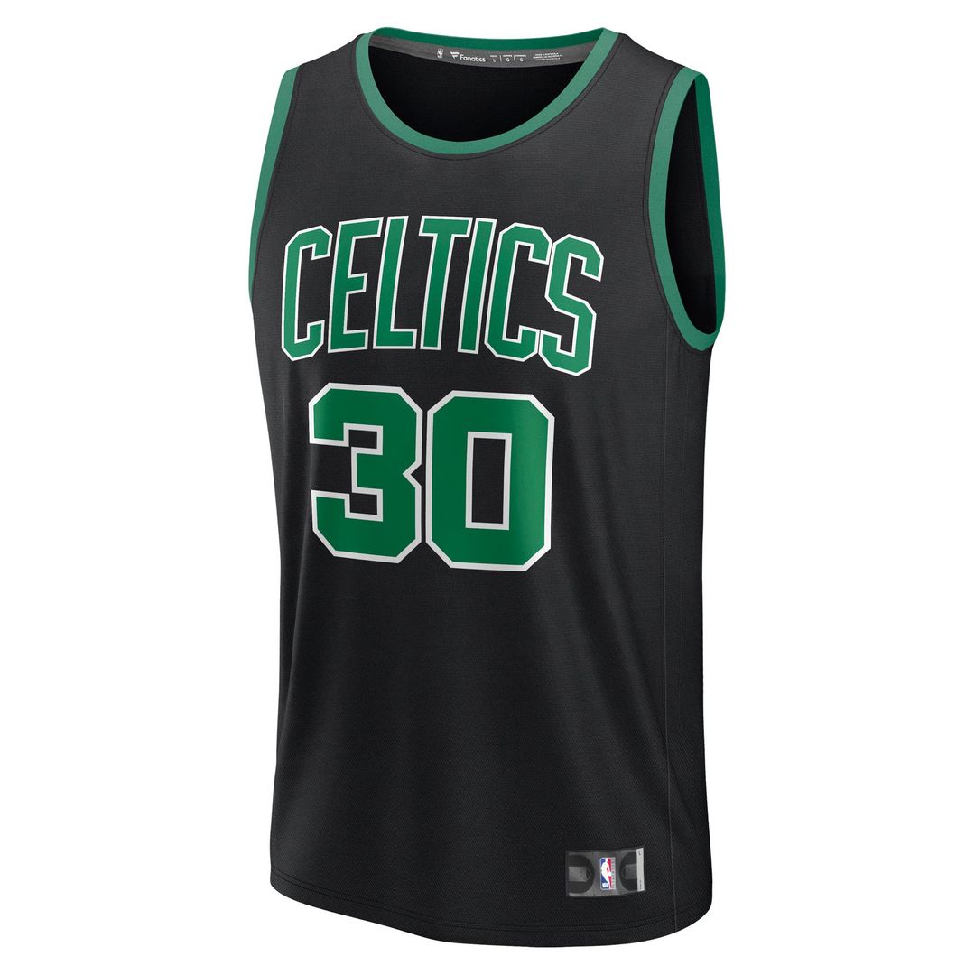 Sam Hauser Boston Celtics Fanatics Fast Break Replica Player Jersey - Statement Edition - Black | NBA Fan Gear