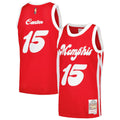 Vince Carter Memphis Grizzlies Mitchell & Ness 2015/ 16 Hardwood Classics Swingman Jersey - Red | NBA Fan Gear